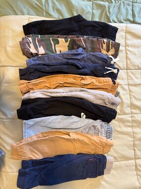 GOOD CONDITION - 18M - 2T PANTS (joggers,jeans and sweatpants)